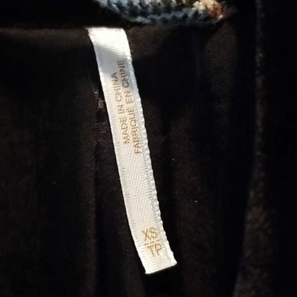 NWT Free People Houndstooth Vest Velvet details XS - Picture 4 of 10